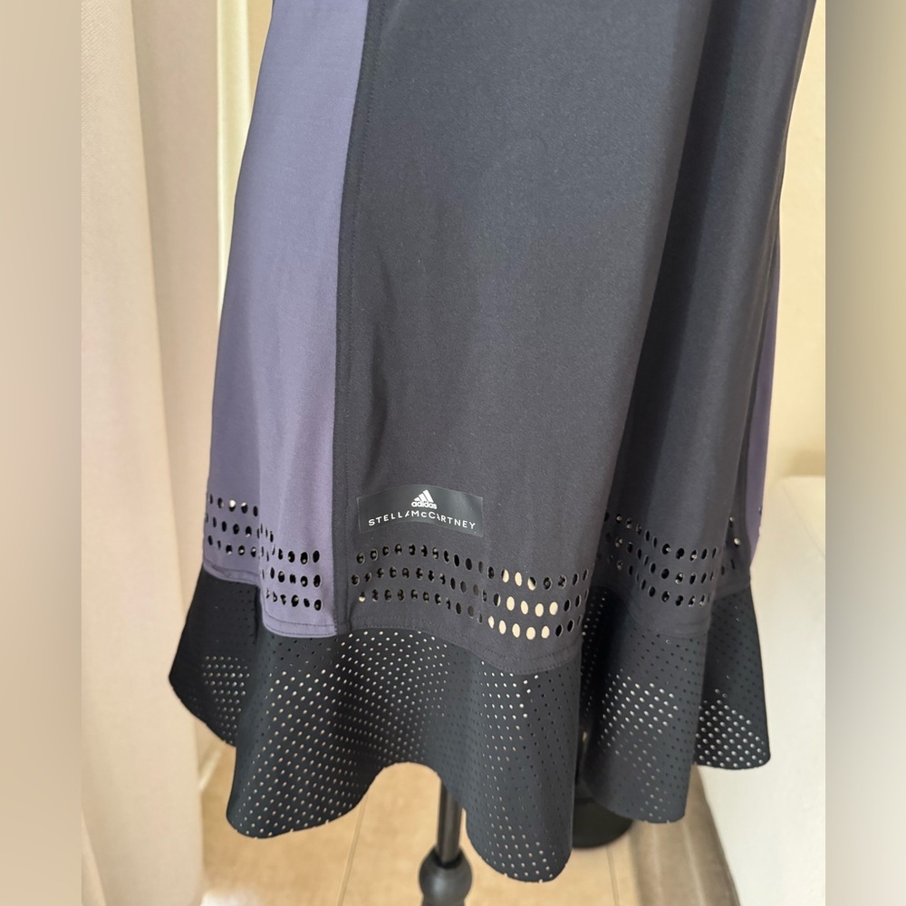 ADIDAS Stella McCartney Black Tennis Dress with BRA Size Large - Picture 5 of 10